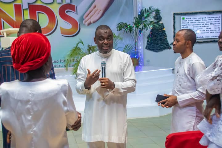 Sunday morning worship service